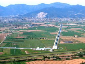 aerial view of the VIRGO site